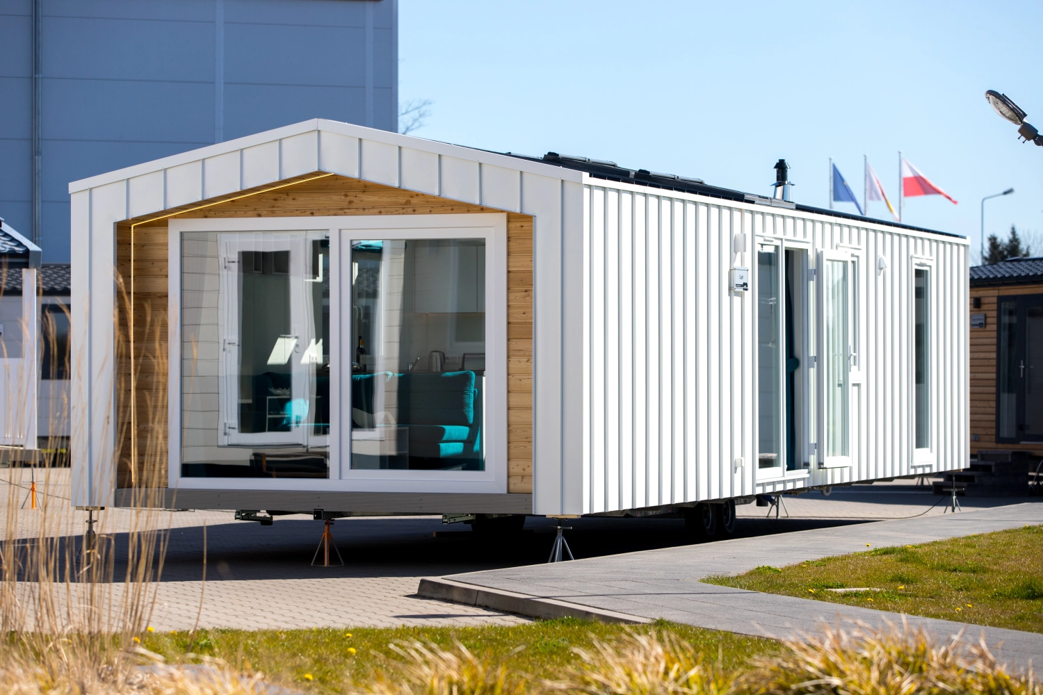 Außenansichten des Tiny Systems Haus