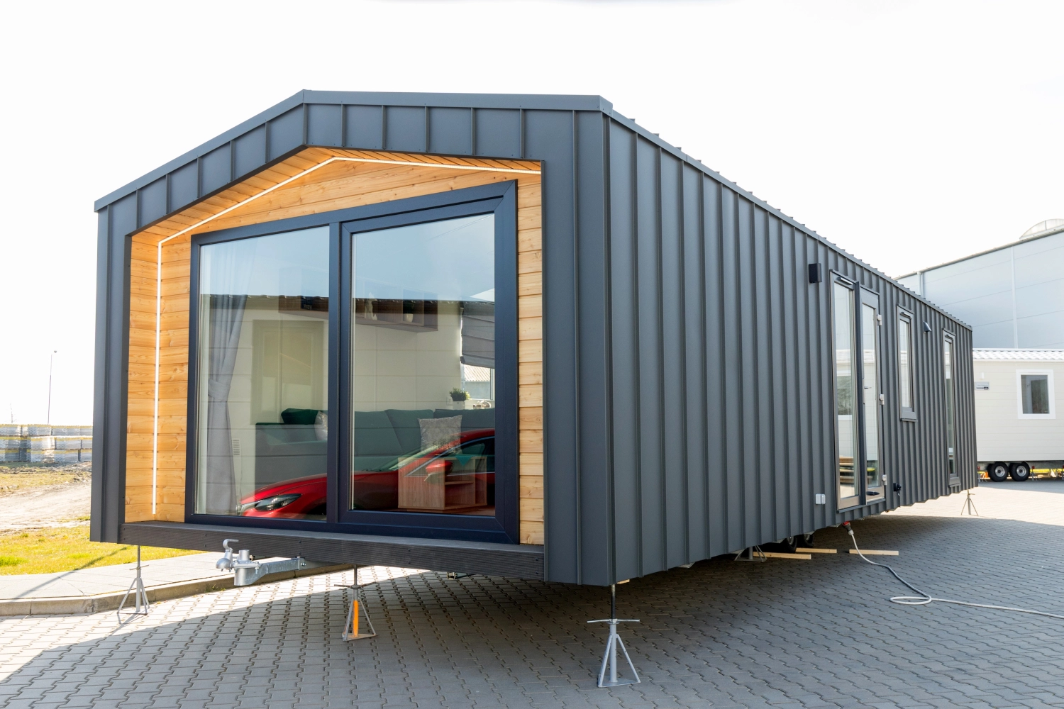 Außenansichten des Tiny Systems Haus