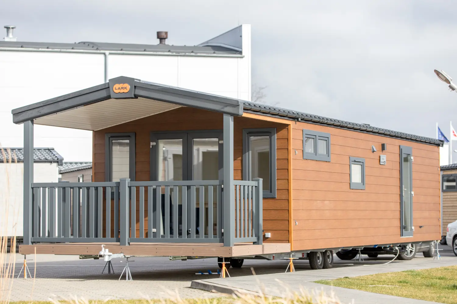 Außenansicht des Tiny Systems Ballum-Hauses