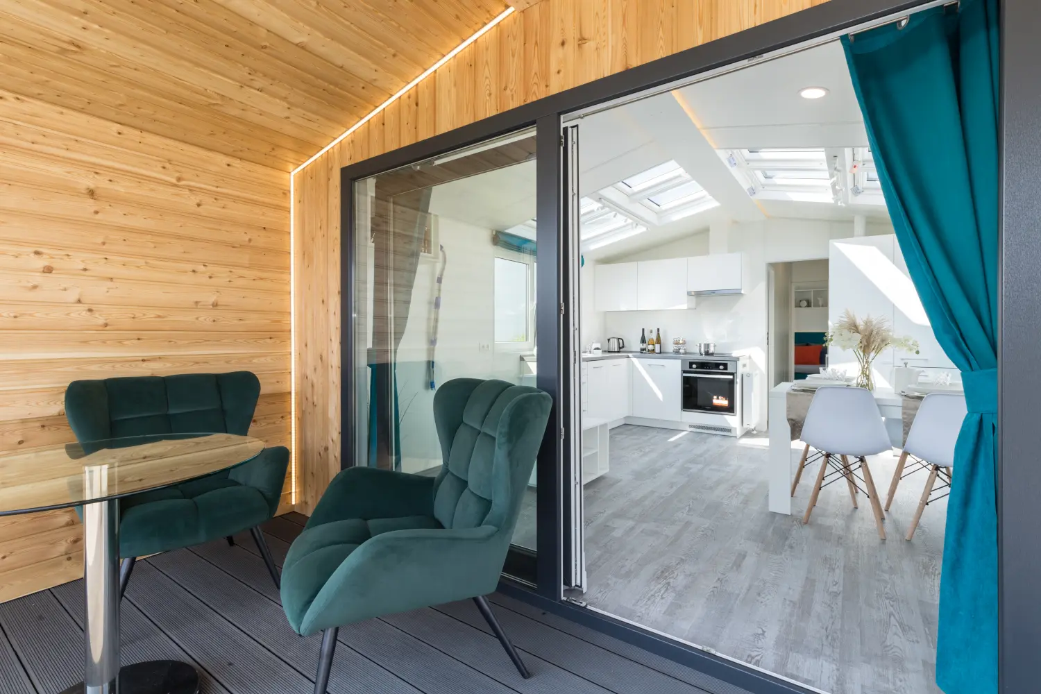 Außenansichten des Tiny Systems Haus
