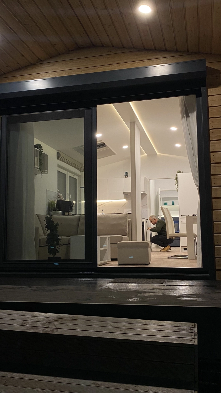 Außenansichten des Tiny Systems Haus